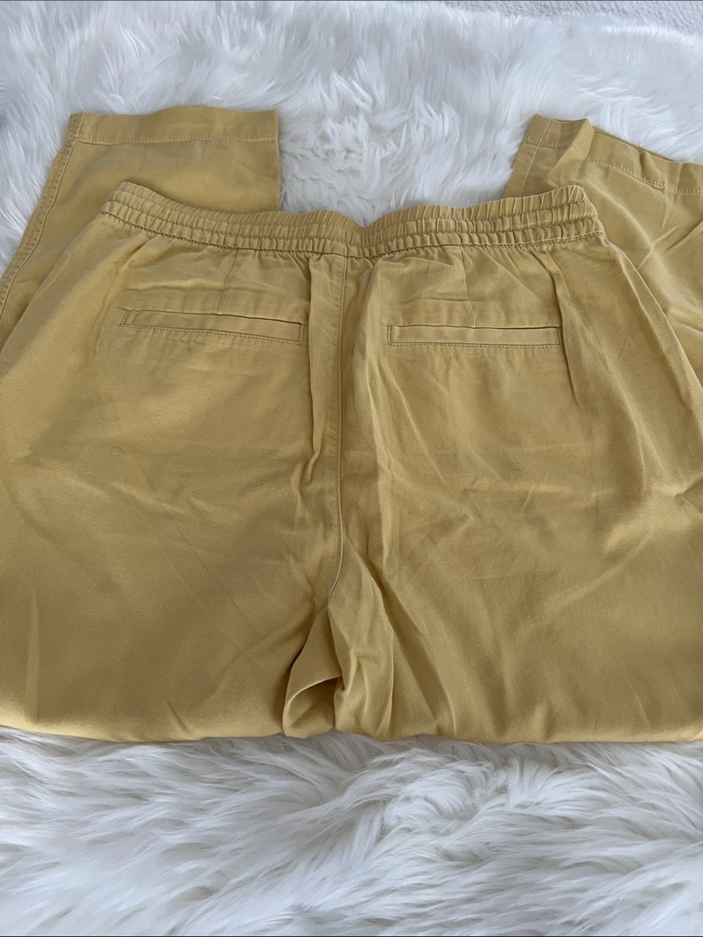 5 Pairs GAP Ankle Cropped Pants Beige, Sage Green, Black, Light Blue, Yellow - Picture 10 of 10